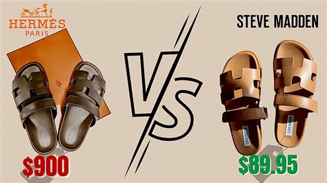 hermes sandals dupe|hermes sandals vs steve madden.